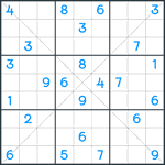 Sudoku X #112