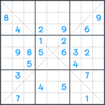 Sudoku X #116