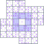 Windmill Sudoku #1