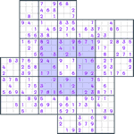 Windmill Sudoku #3