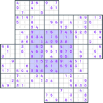 Windmill Sudoku #5