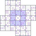 Windmill Sudoku #9