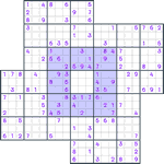 Windmill Sudoku #12