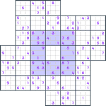 Windmill Sudoku #14