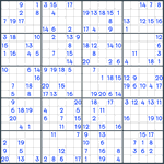 Sudoku #219