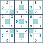 Asterisk Sudoku #3