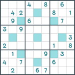 Asterisk Sudoku #58