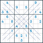 Bold X Sudoku #6