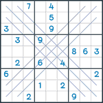 Bold X Sudoku #20