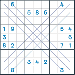 Bold X Sudoku #29