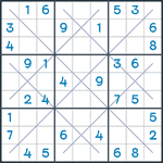 Snowflake Sudoku #1