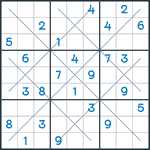 Snowflake Sudoku #8