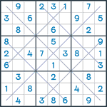 Snowflake Sudoku #23