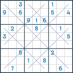 Snowflake Sudoku #34