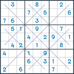 Snowflake Sudoku #41