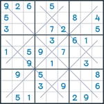 Snowflake Sudoku #43