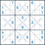 Snowflake Sudoku #58