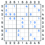 Skyscrapers Sudoku #7