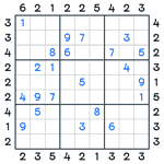 Skyscrapers Sudoku #27
