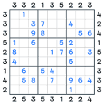 Skyscrapers Sudoku #29