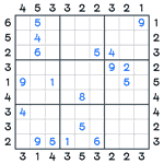 Skyscrapers Sudoku #32