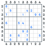 Skyscrapers Sudoku #35