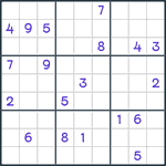 Anti-King Sudoku #18