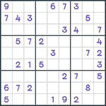 Anti-King Sudoku #22