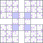 Samurai Sudoku #28