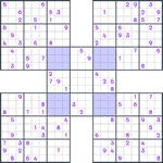 Samurai Sudoku #36