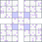 Samurai Sudoku #40