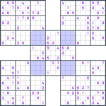 Samurai Sudoku #42