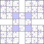 Samurai Sudoku #43