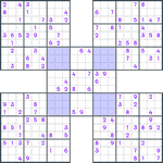 Samurai Sudoku #46