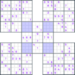 Samurai Sudoku #49