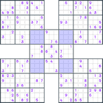 Samurai Sudoku #52