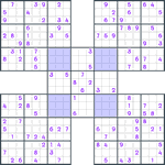 Samurai Sudoku #53