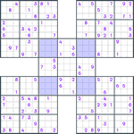 Samurai Sudoku #56