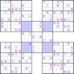 Samurai Sudoku #58