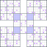 Samurai Sudoku #59