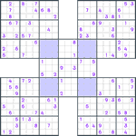 Samurai Sudoku #60