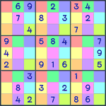 Disjoint Groups Sudoku #1