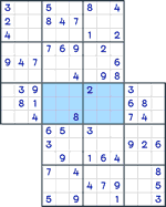 Sensei Sudoku #25