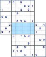 Sensei Sudoku #57