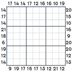 Frame Sudoku #57