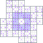 Windmill Sudoku #23