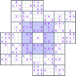 Windmill Sudoku #24