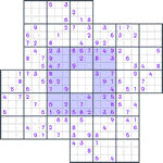 Windmill Sudoku #27