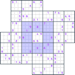 Windmill Sudoku #32