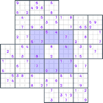 Windmill Sudoku #33